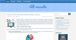 Desktop Screenshot of all-massilia.com